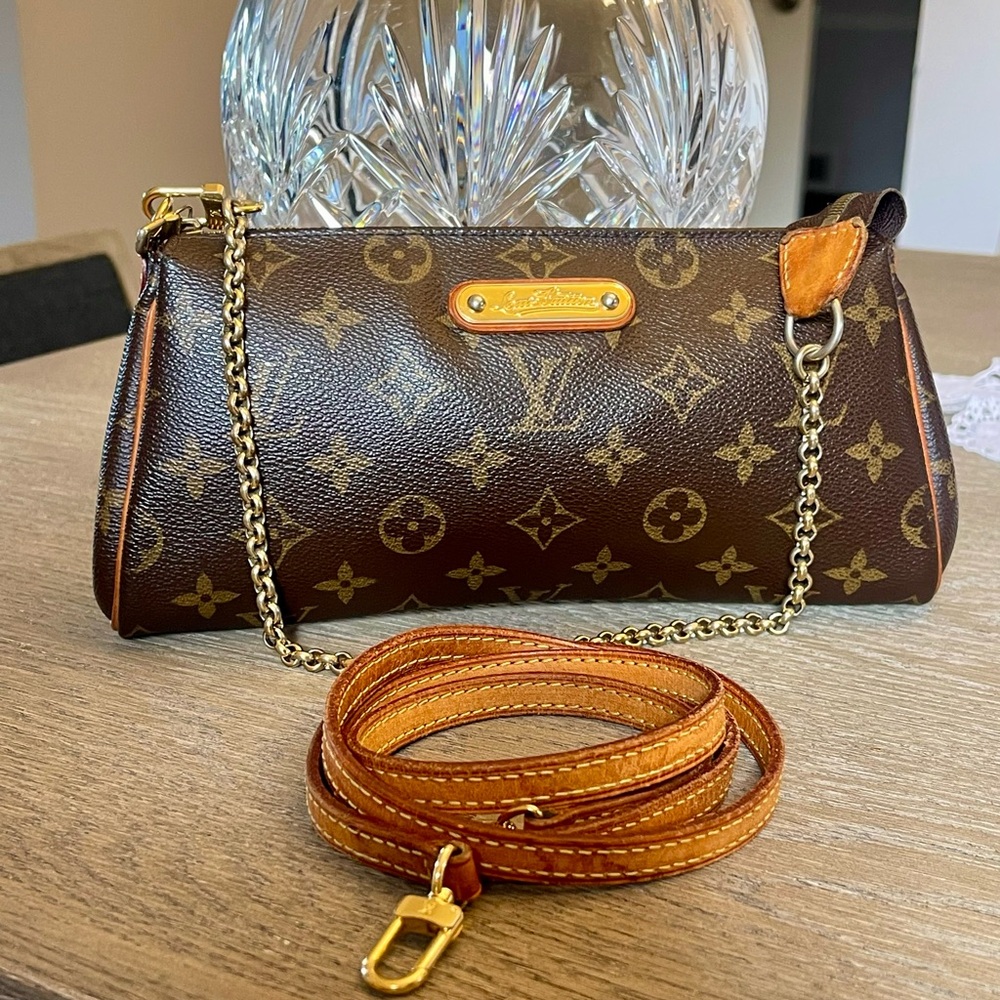 Authentic LOUIS VUITTON Monogram EVA Bag - Picture 15 of 15